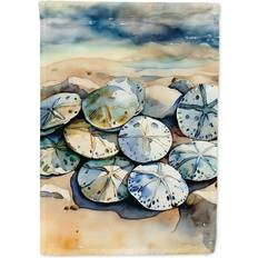 Beige Flags & Accessories Carolines Treasures Sand Dollars Garden Flag 11.25 in x 15.5 in