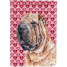 Garden & Outdoor Environment Carolines Treasures Shar Pei Hearts and Love Flag Garden Size