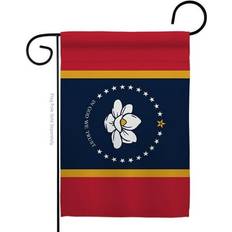 Garden & Outdoor Environment Breeze Decor Mississippi Garden Flag 13 x 18.5 in