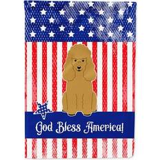 Garden & Outdoor Environment Carolines Treasures Patriotic USA Poodle Tan Garden Size Flag