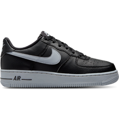 Lasten Kengät Nike Air Force 1 - Black/Wolf Grey