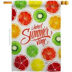 Garden & Outdoor Environment Breeze Decor Too Sweet Summer Food Fruit 28 x 40 in
