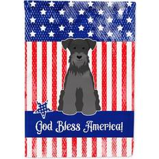 Garden & Outdoor Environment Carolines Treasures Patriotic USA Miniature Schanuzer Black Garden Size Flag