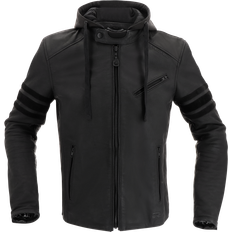 Richa Toulon Black Edition Leather Motorcycle Jacket - Black Man