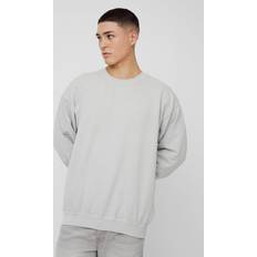 Oversized Paris Neck Sweatshirt - Beige