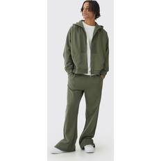 Vihreä Puvut Oversized Reverse Loopback Hooded Tracksuit - Green