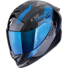 Exo 1400 evo ii carbon air Scorpion EXO-1400 Evo II Carbon Air Platted Helmet, black-blue, for Men