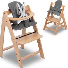 Hauck Barnstolar Hauck Babyset Matstolsdyna Dark Grey