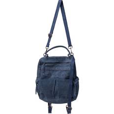 Suede Backpacks Free People Paint The Town Backpack - Bellweather Blue