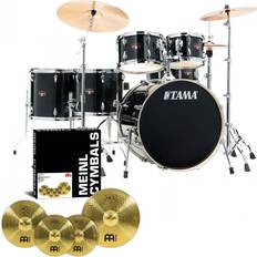 Drum Kits Tama Imperialstar 22 6pc Drum Kit Hairline Black