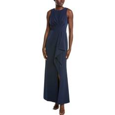 Robe de soirée Robes Eliza J Laguna Crepe Gown - Blue