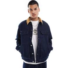 Timberland Men Outerwear Timberland Trucker Insulated Denim Jacket - Rinse