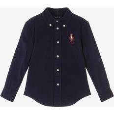 Ralph Lauren Regular Fit Cordhemd - Navy Blue