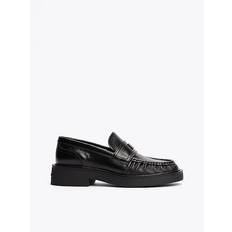 Tommy Hilfiger Low Shoes Tommy Hilfiger Leather Chunky Sole Loafers - Black