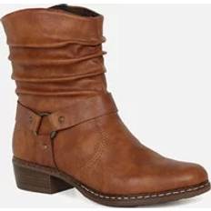Rieker Ankelboots på rea Rieker Y0850 Halvlånga Stövlar - Brun