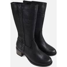 Van Dal Olive Womens Leather Boots - Black