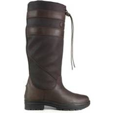 Brogini Longridge Leather Long Boots - Brown