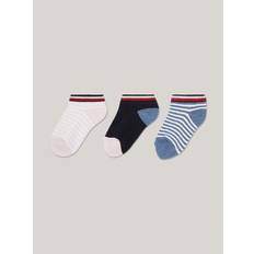 Tommy Hilfiger Underwear Children's Clothing Tommy Hilfiger Print Ankle Sock 3-Pack - Blue Heather/Multi