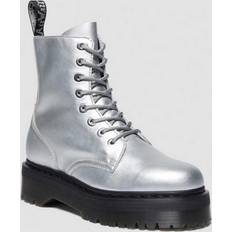 Dr. Martens Jadon Leather Platform Boots - Metallic