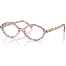 Miu Miu MU01XV 12W1O1 Mauve Transparent Purple