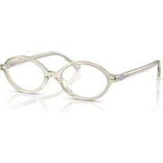 Miu Miu MU01XV 12U1O1 Transparent Hemp Grey
