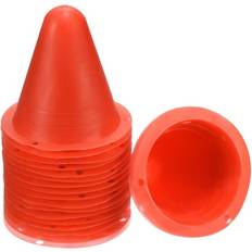 Marker Cones Uxcell Tasharina Corp, Agility Cones Sports Cones Training Marker Round Head Red 20 Pack