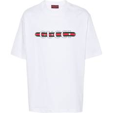 Gucci Logo Print Cotton T-shirt - White