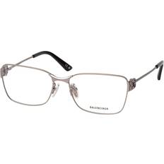 Balenciaga BB0375OA 002, including lenses, SQUARE Glasses, UNISEX Grey