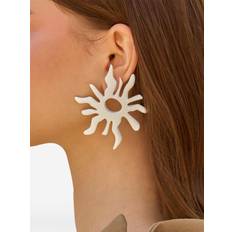 Cult Gaia Soleil Earrings - White