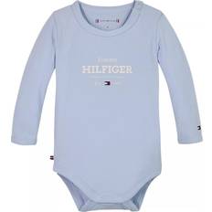 Tommy Hilfiger Bodysuits Tommy Hilfiger Baby Long Sleeve Bodysuit - Breezy Blue