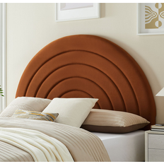 Bed Bath & Beyond Velvet Upholstered King Size Arched Headboard