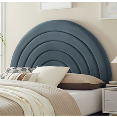 Bed Bath & Beyond Velvet Upholstered King Size Arched Headboard