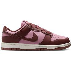 40 - Dame Basketballsko Nike Dunk Low Sneakers - White/Dark Pony/Sail