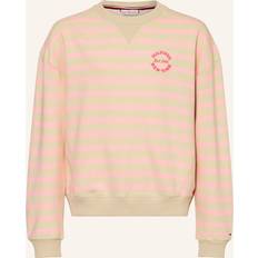 Tommy Hilfiger Bluser & Tunikaer Tommy Hilfiger Classic Beige Pink Sugar Strip Bluse - Beige/Pink