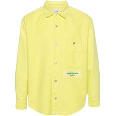 Stone Island Shirts on sale Stone Island Logo Embroidered Shirt - Yellow