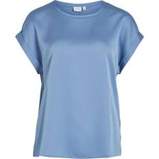 Vila Puserot Vila Round Neck Short Sleeved Top