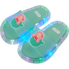 Plastic Sandals Children's Shoes Mud Pie Mermaid Light Up Sandals - Green