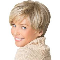 Philips Short Blonde Wig with Bangs Pixie Cut