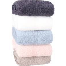 Teddy fleece Borg Living Plaid I Teddy Fleece 130x170 cm Sand Tæppe (170x130cm)