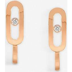 Messika Move Mini Uno Earrings - Pink Gold