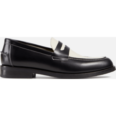 Duke + Dexter Wilde Penny Loafer - Black/White