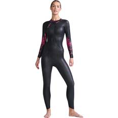 2XU Womens Propel Pro Wetsuit Black Punk Pink