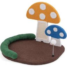 Mushroom Multicolour Cat Bed 59 x 49 x 45 cm