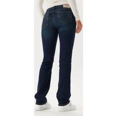 True Religion Byxor & Shorts True Religion Billie Mid Rise - Straight Indigo