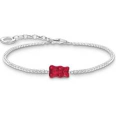 Thomas Sabo Haribo Tennis Bracelet - Red/Silver