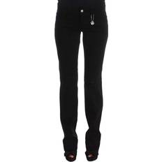 Slim-fit Distressed Jeans - Black