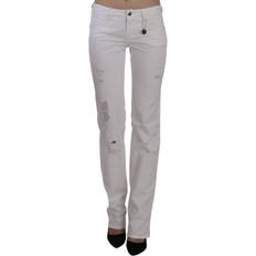 Distressed Jeans Wo - White