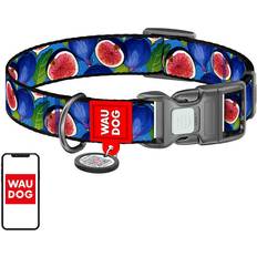 Collar Halsbånd WAU HUND Nylon-Halsbånd Med Adresse QR 25mm