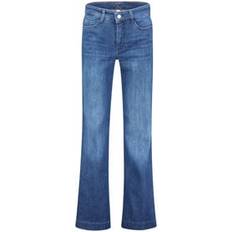 MAC Dream Wide Leg Jeans - Dark Blue