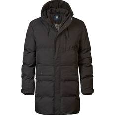 Petrol Industries Long Hooded Parka - Black